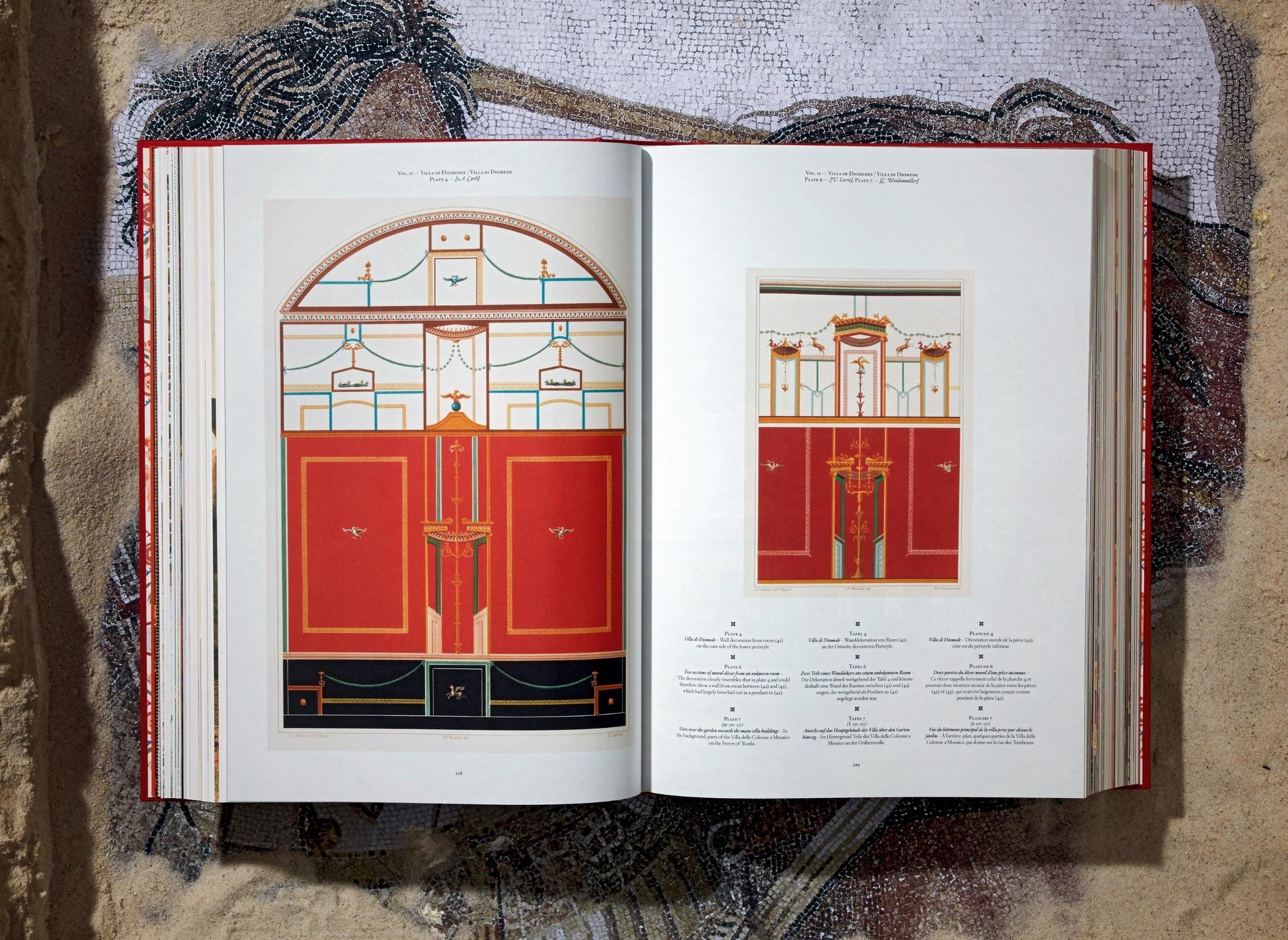 Beispielinhalt (Bild) Fausto & Felice Niccolini. Houses and Monuments of Pompeii