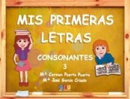 Vorderes Coverbild Mis primeras letras. Consonantes 3
