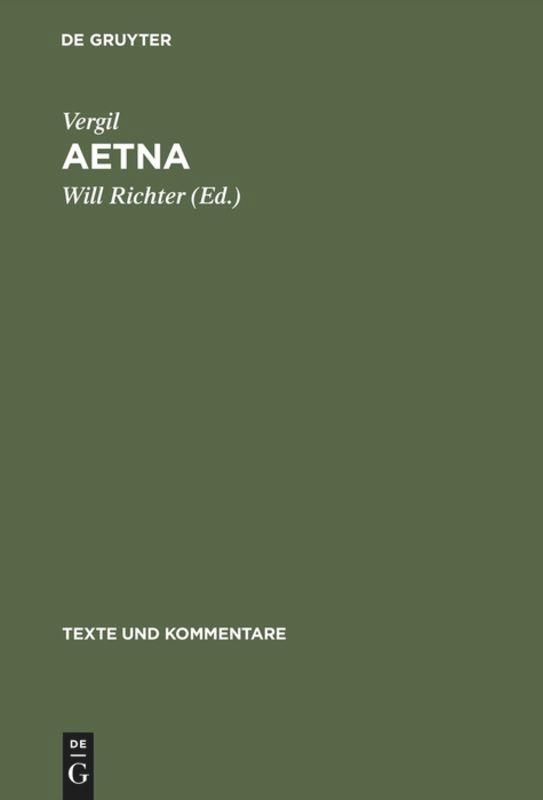 Vorderes Coverbild Aetna