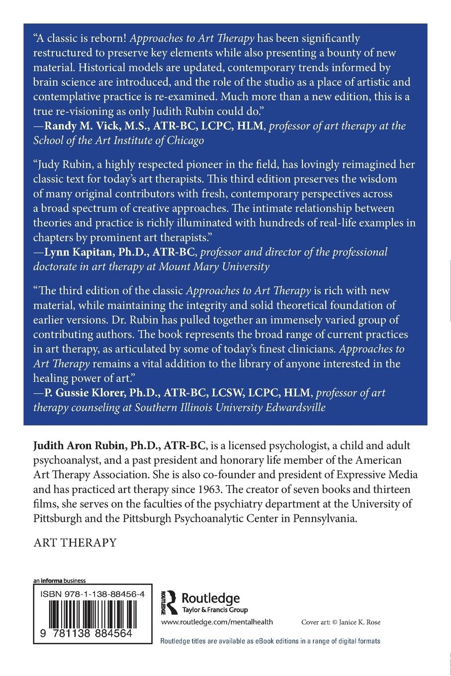 Rückseitencover Approaches to Art Therapy