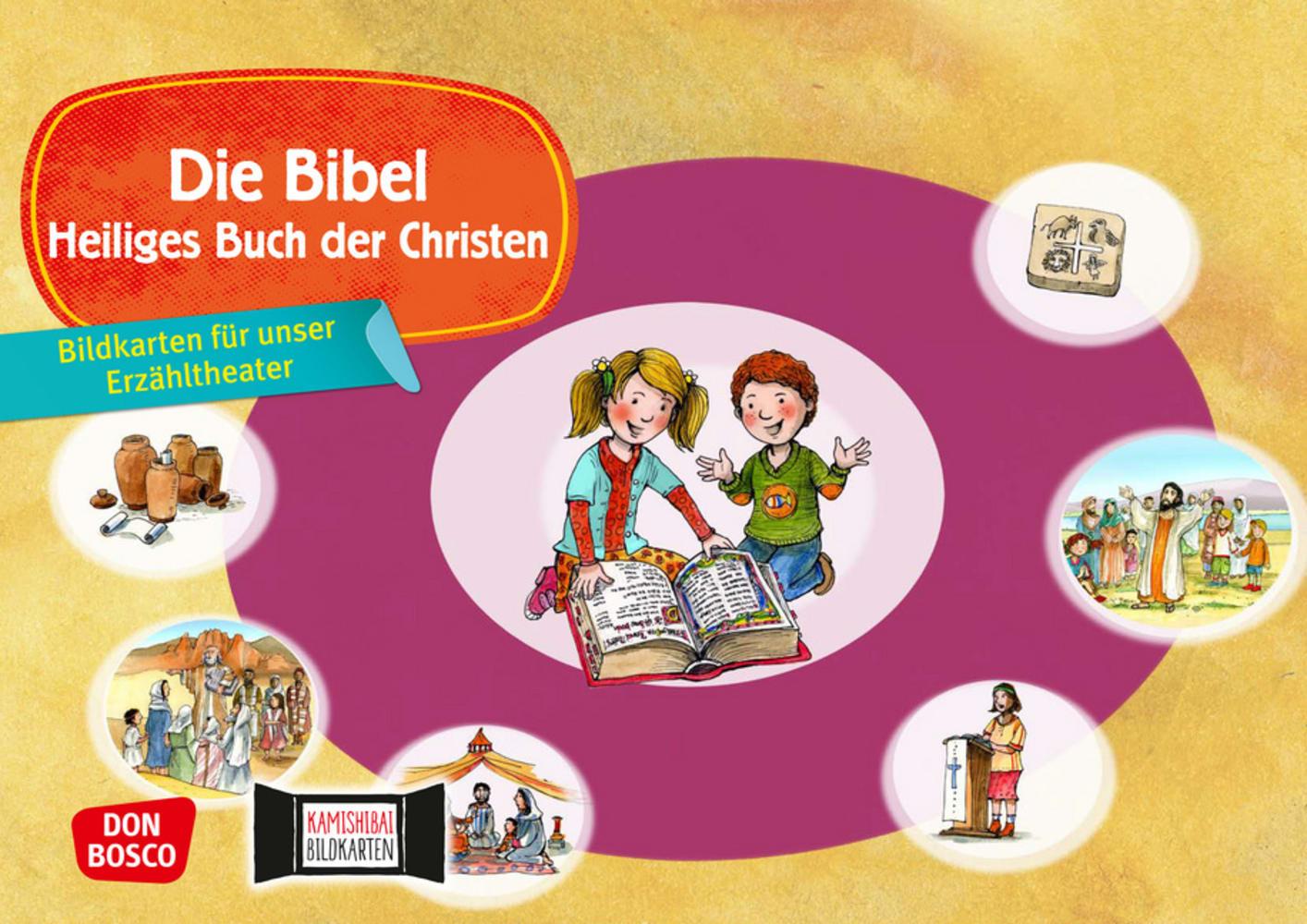 Vorderes Coverbild Die Bibel. Kamishibai Bildkartenset.