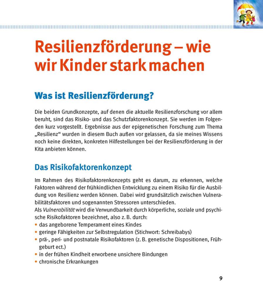 Beispielinhalt (Bild) Resilienz im Alltag fördern