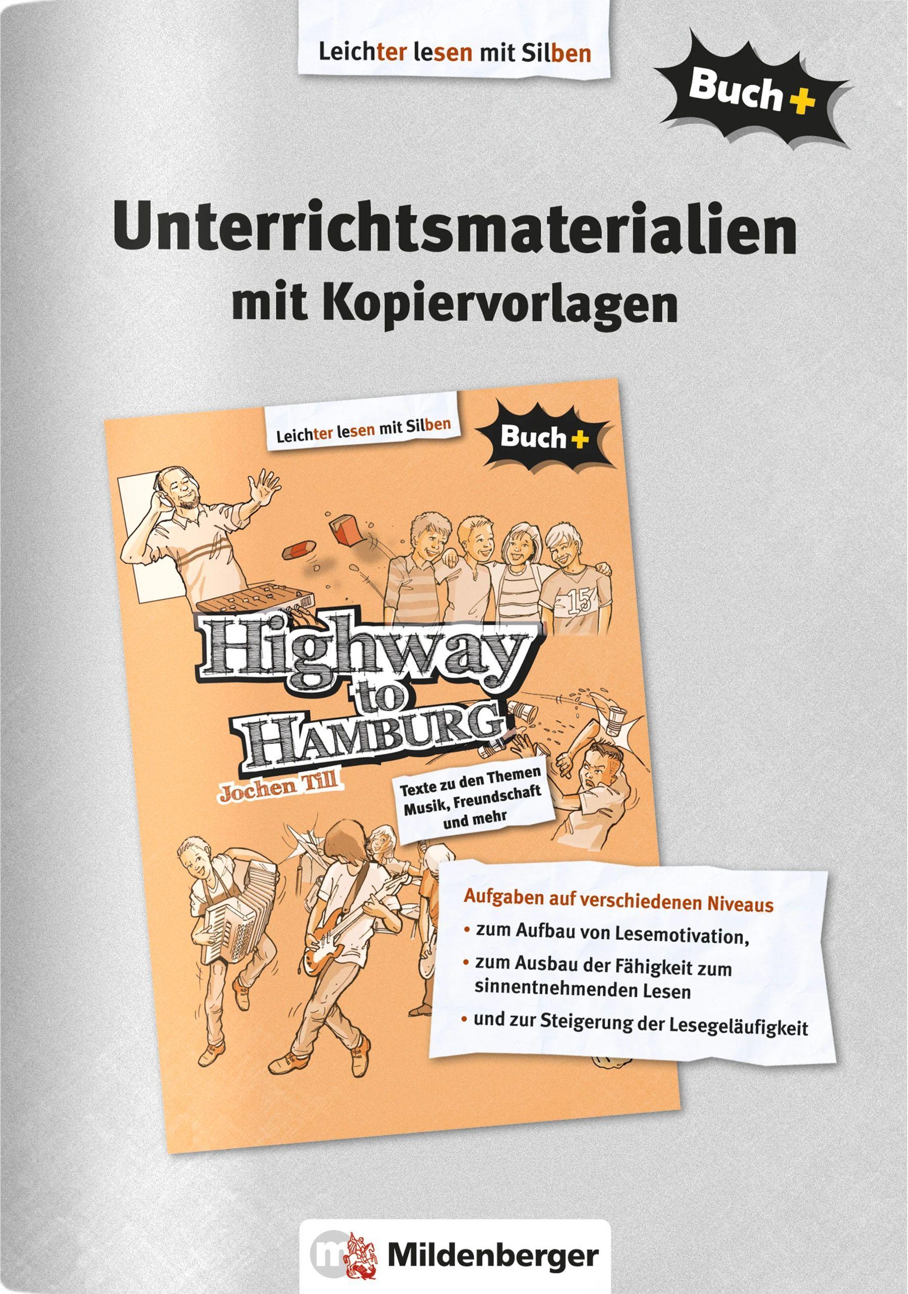Vorderes Coverbild Buch+: Highway to Hamburg - Lehrermaterial mit Kopiervorlagen