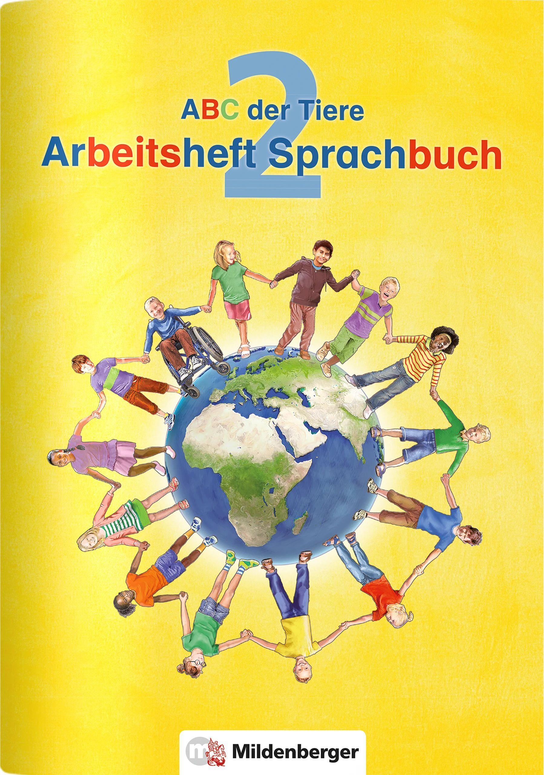Vorderes Coverbild ABC der Tiere 2 - Arbeitsheft Sprachbuch · Neubearbeitung