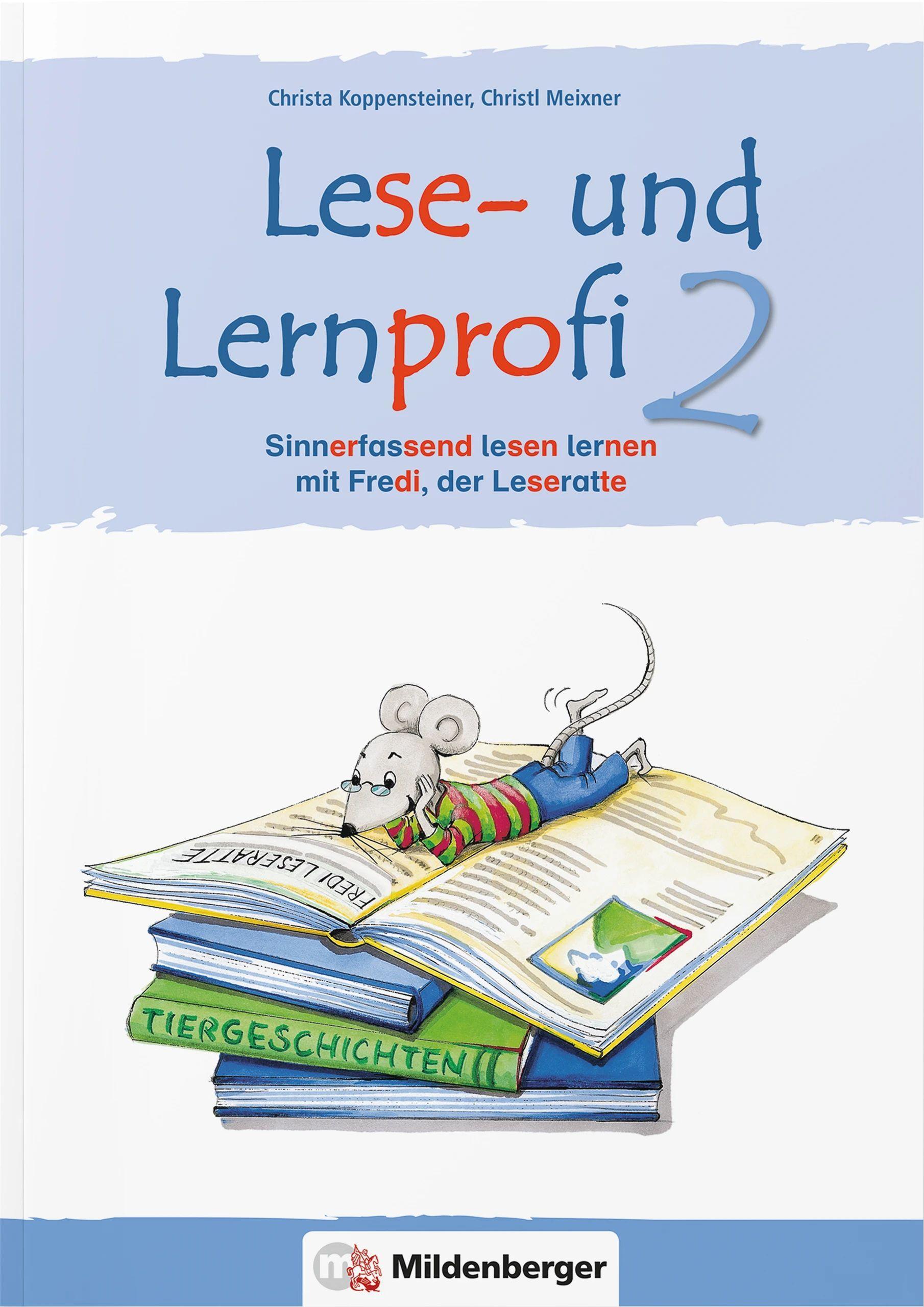 Vorderes Coverbild Lese- und Lernprofi 2 - Schülerarbeitsheft - silbierte Ausgabe