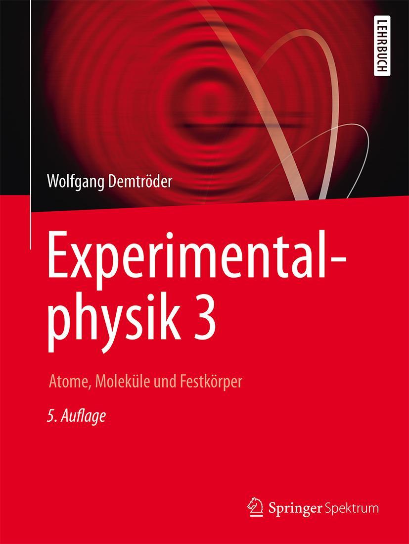 Vorderes Coverbild Experimentalphysik 3