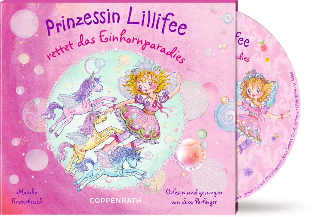Vorderes Coverbild Prinzessin Lillifee rettet das Einhornparadies (CD)