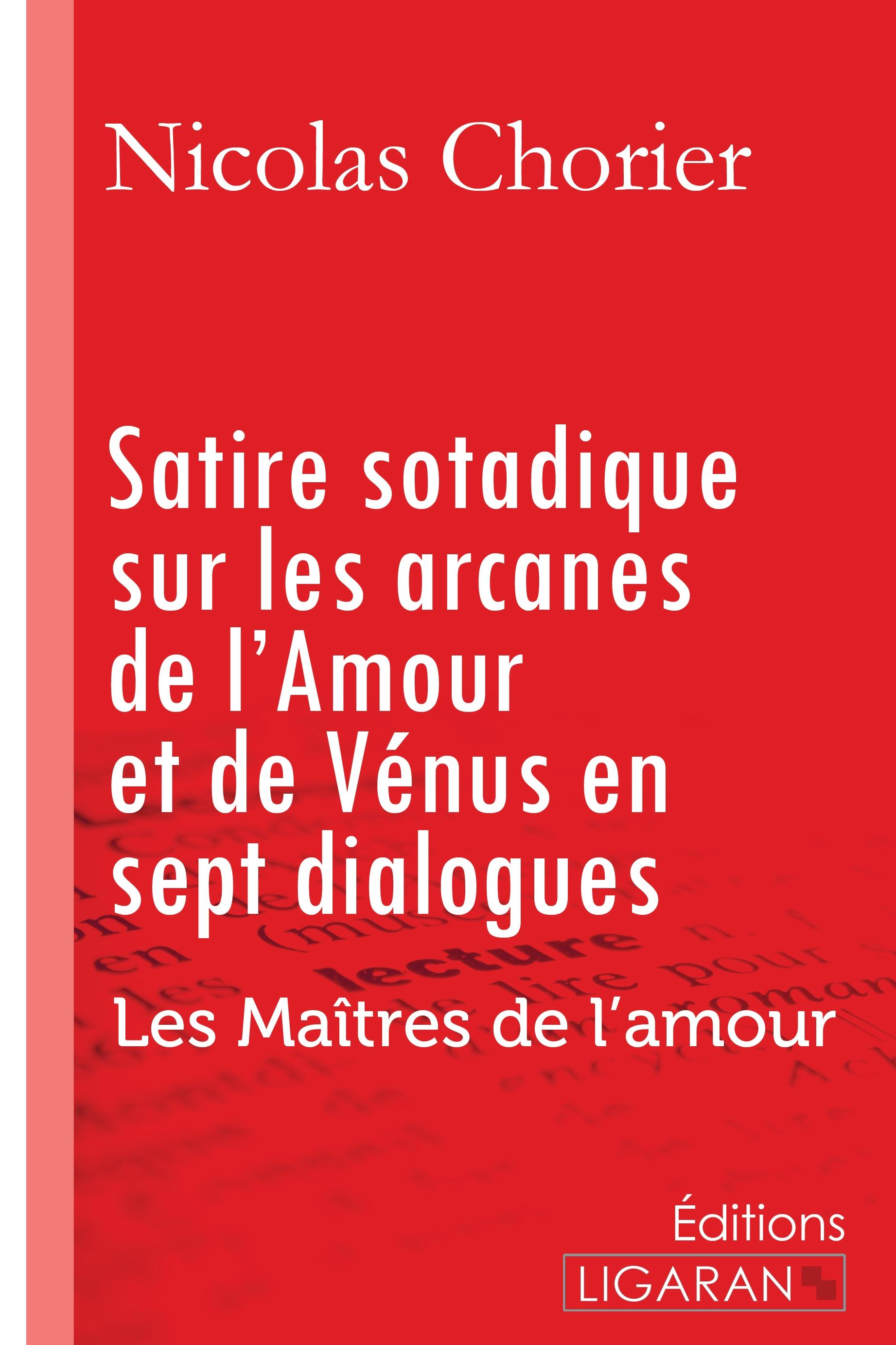 Vorderes Coverbild Satire sotadique sur les arcanes de l'Amour et de Vénus en sept dialogues