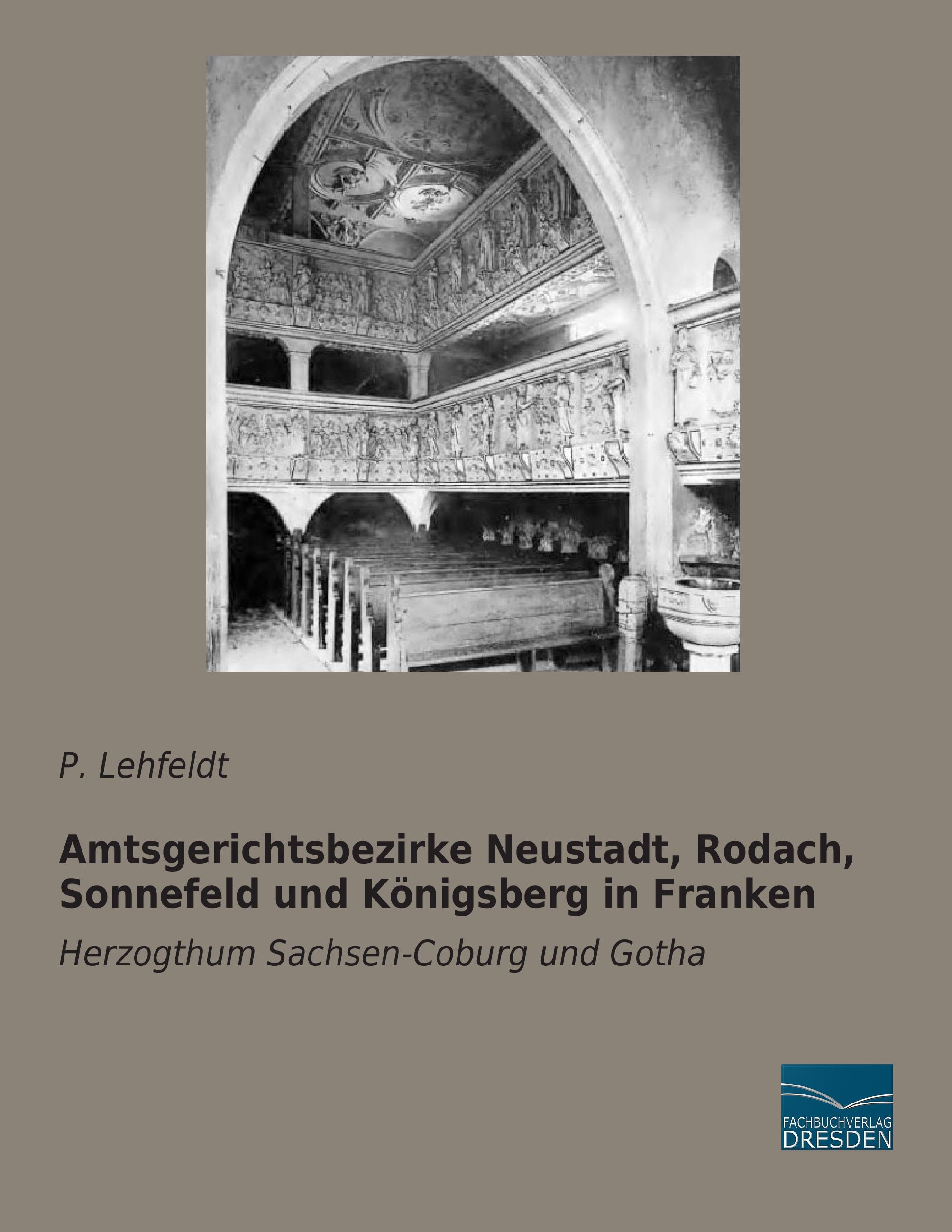 Vorderes Coverbild Amtsgerichtsbezirke Neustadt, Rodach, Sonnefeld und Königsberg in Franken