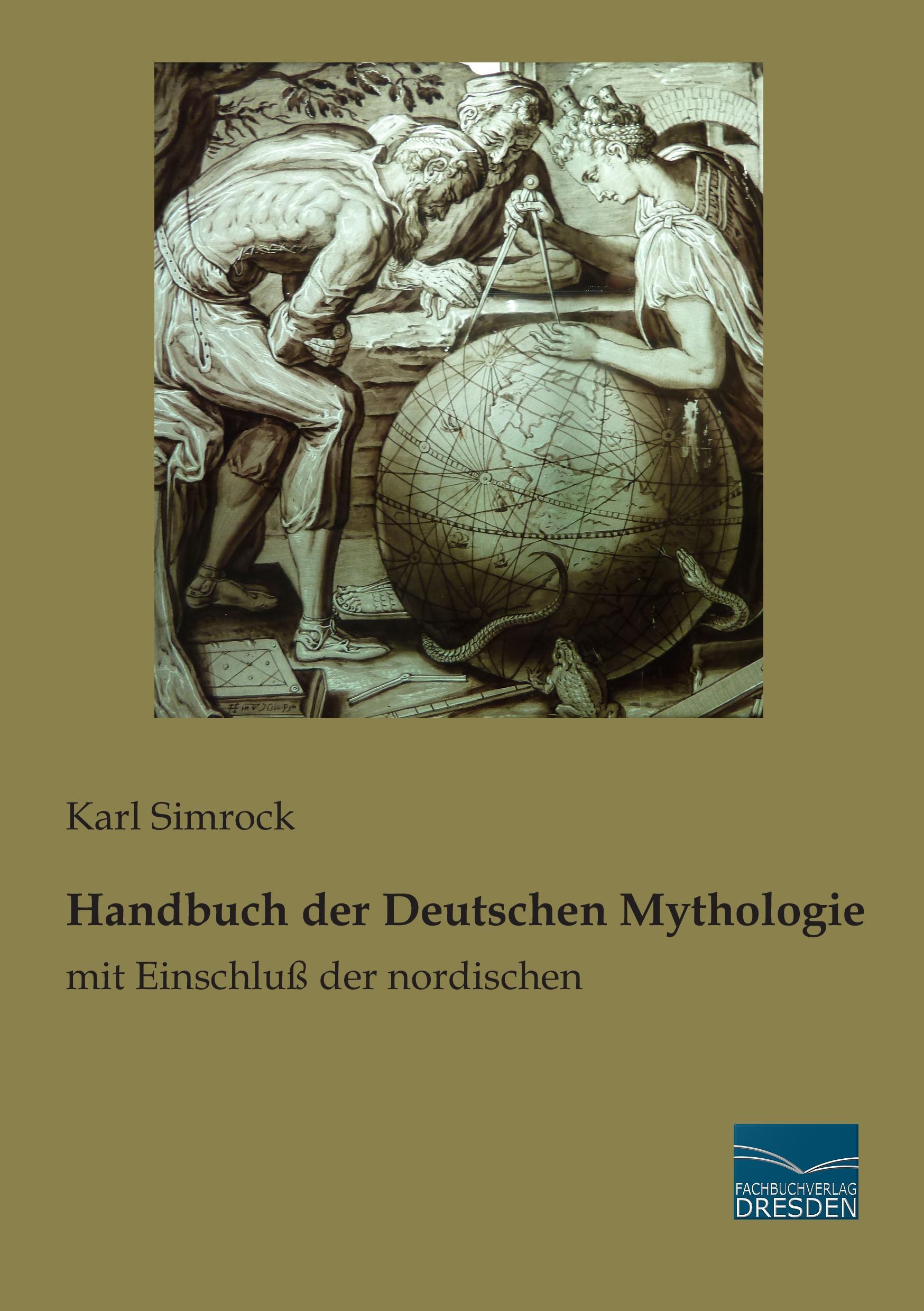 Vorderes Coverbild Handbuch der Deutschen Mythologie