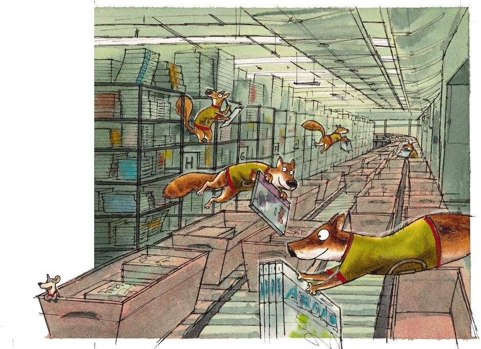 Beispielinhalt (Bild) Das schlaue Buch vom Büchermachen