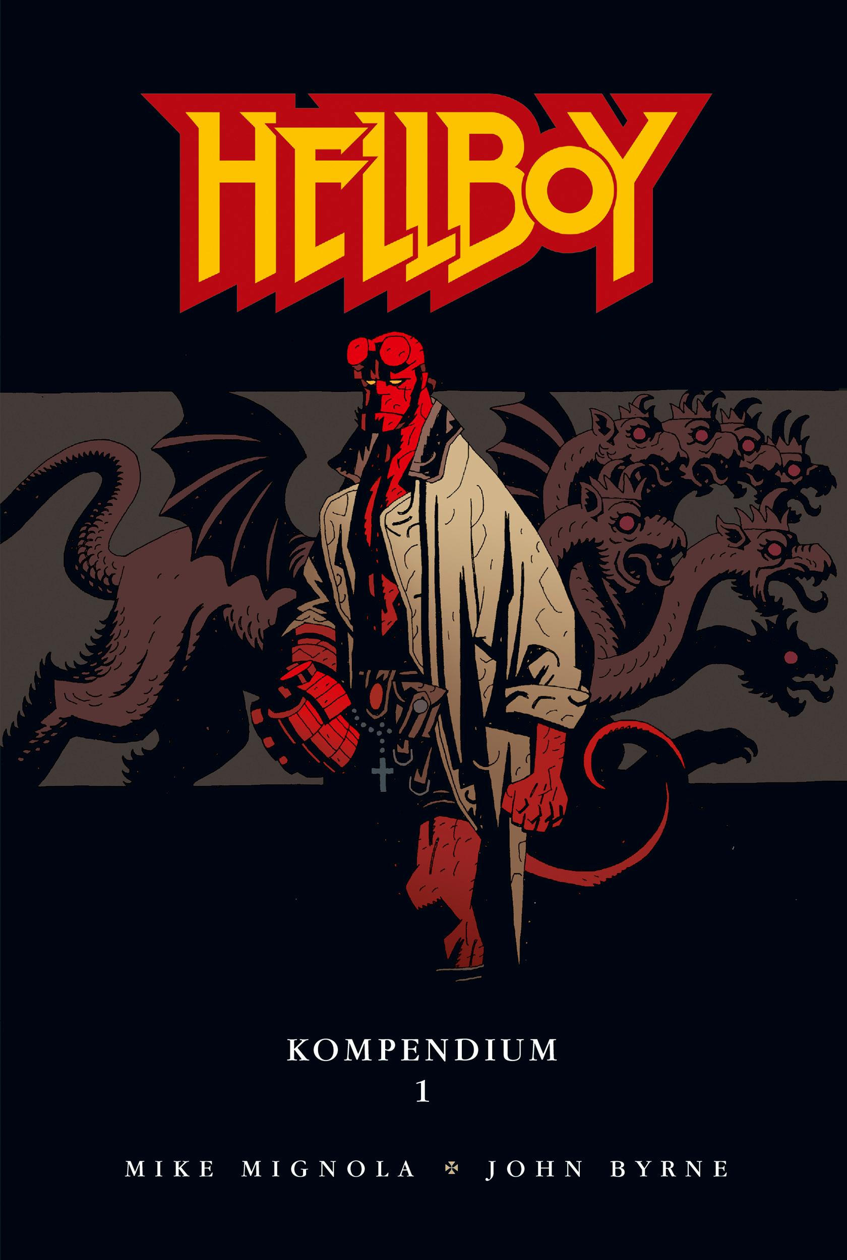 Vorderes Coverbild Hellboy Kompendium 1