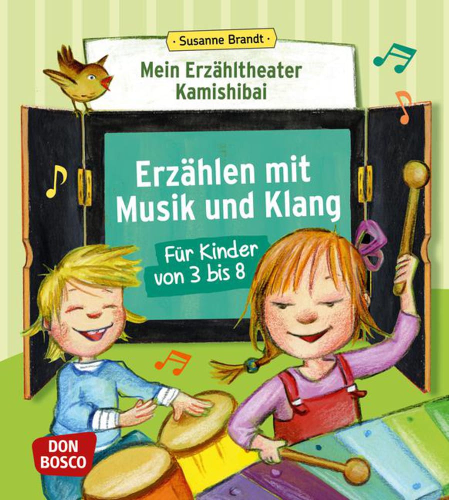 Vorderes Coverbild Mein Erzähltheater Kamishibai: Erzählen mit Musik und Klang für Kinder von 3 bis 8