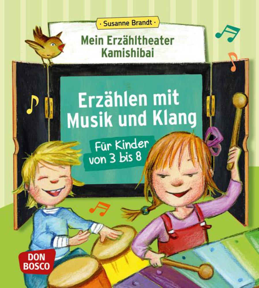 Vorderes Coverbild Mein Erzähltheater Kamishibai: Erzählen mit Musik und Klang für Kinder von 3 bis 8