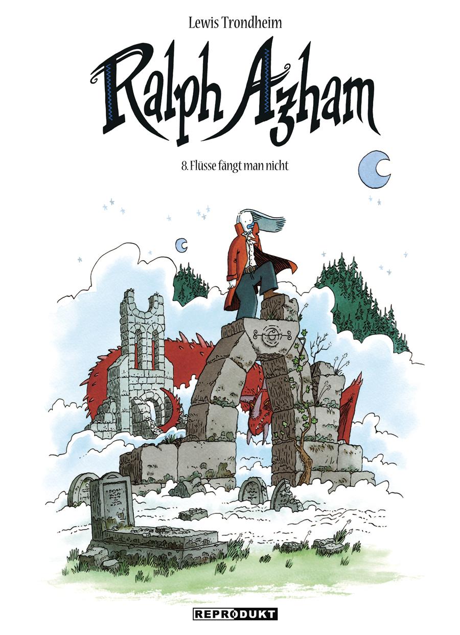 Vorderes Coverbild Ralph Azham 8 - Flüsse fängt man nicht