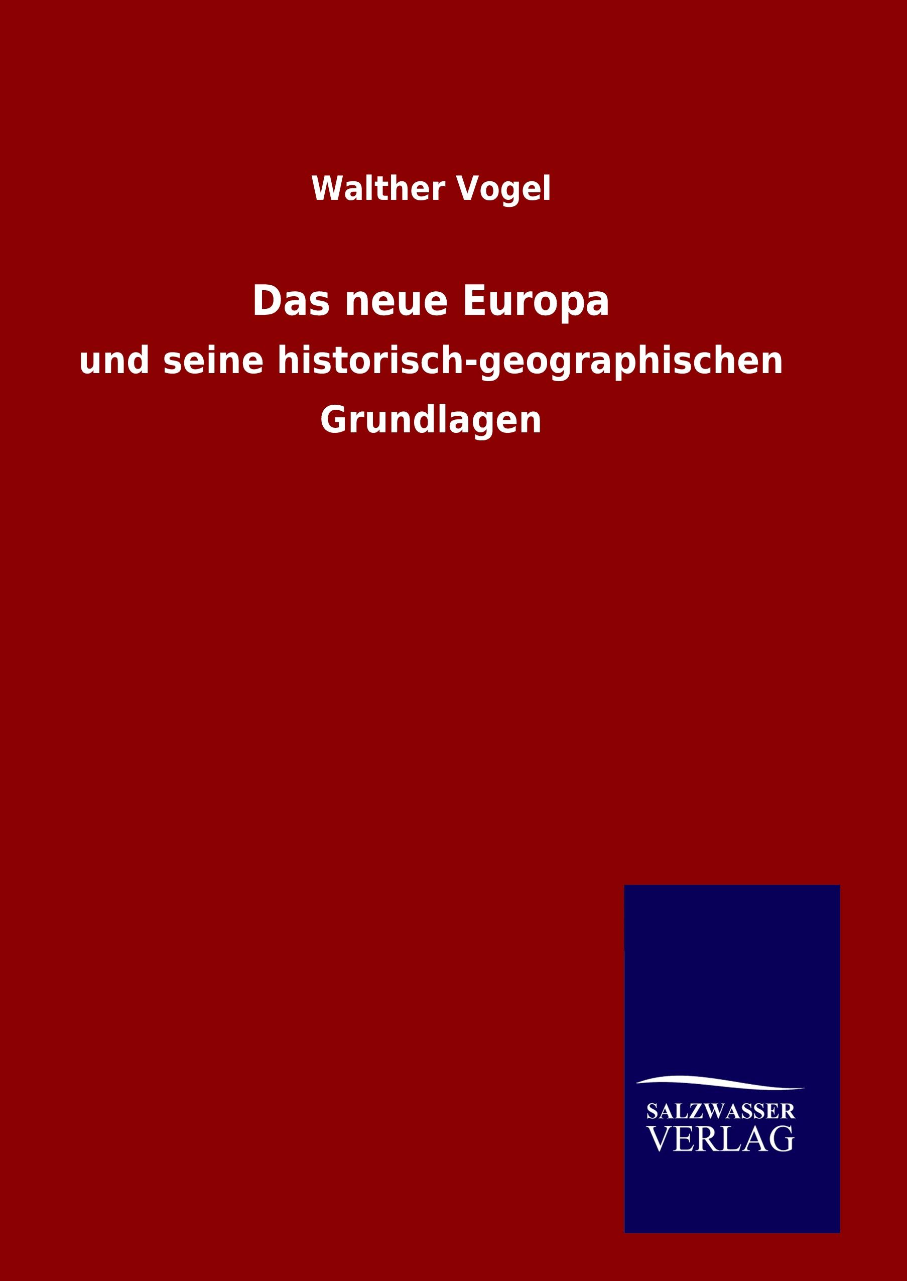 Vorderes Coverbild Das neue Europa
