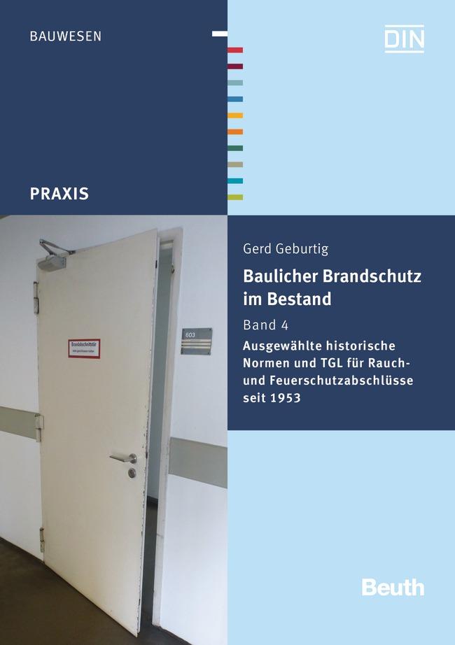 Vorderes Coverbild Baulicher Brandschutz im Bestand