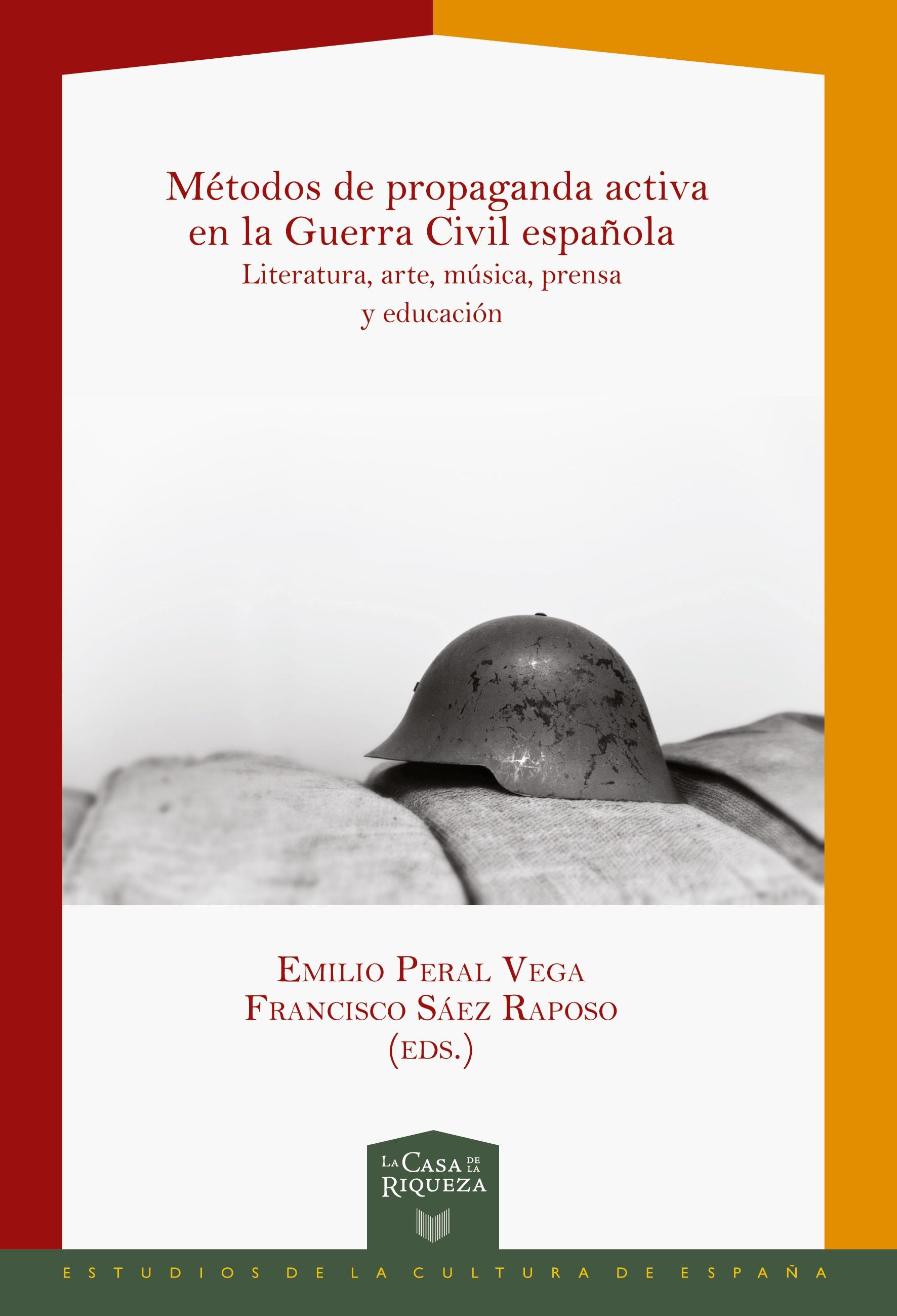 Vorderes Coverbild Métodos de propaganda activa en la Guerra Civil española