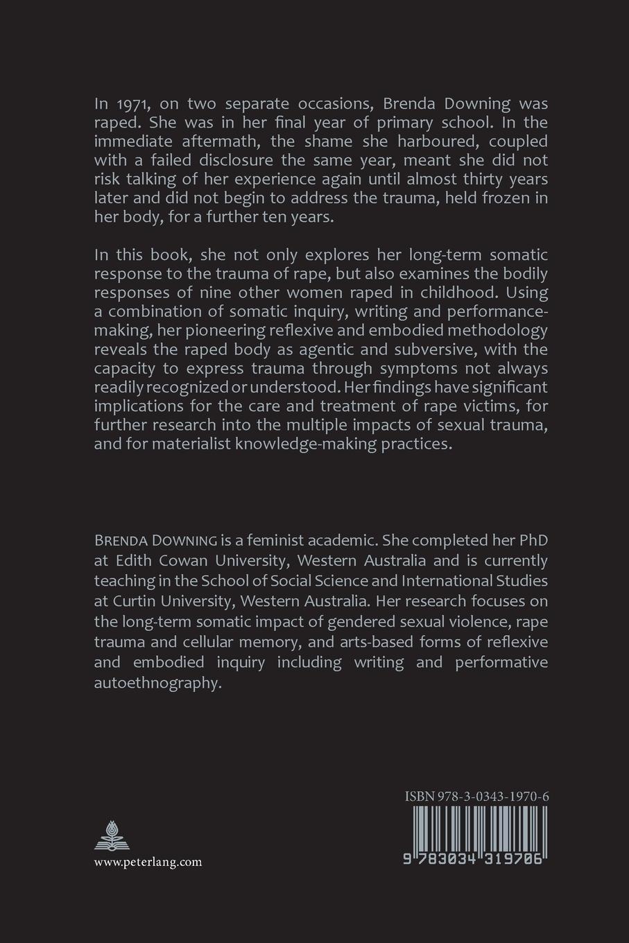 Rückseitencover Feeling the Fleshed Body