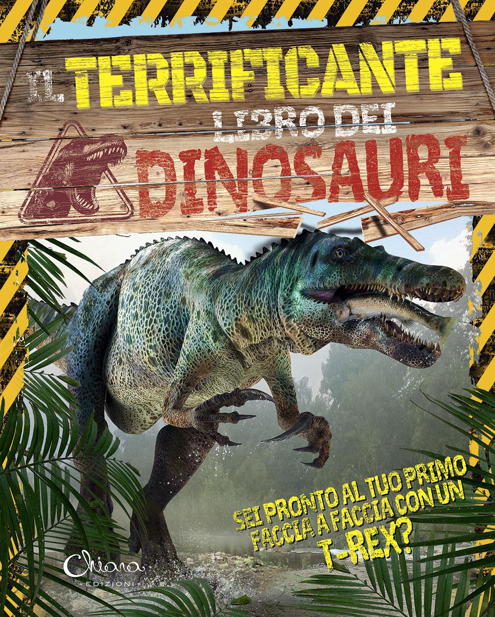 Vorderes Coverbild Il terrificante libro dei dinosauri