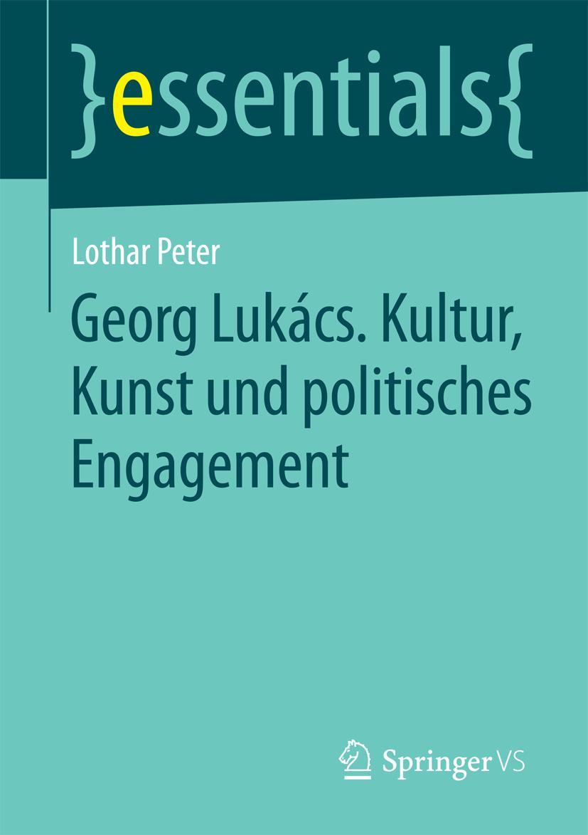 Vorderes Coverbild Georg Lukács. Kultur, Kunst und politisches Engagement