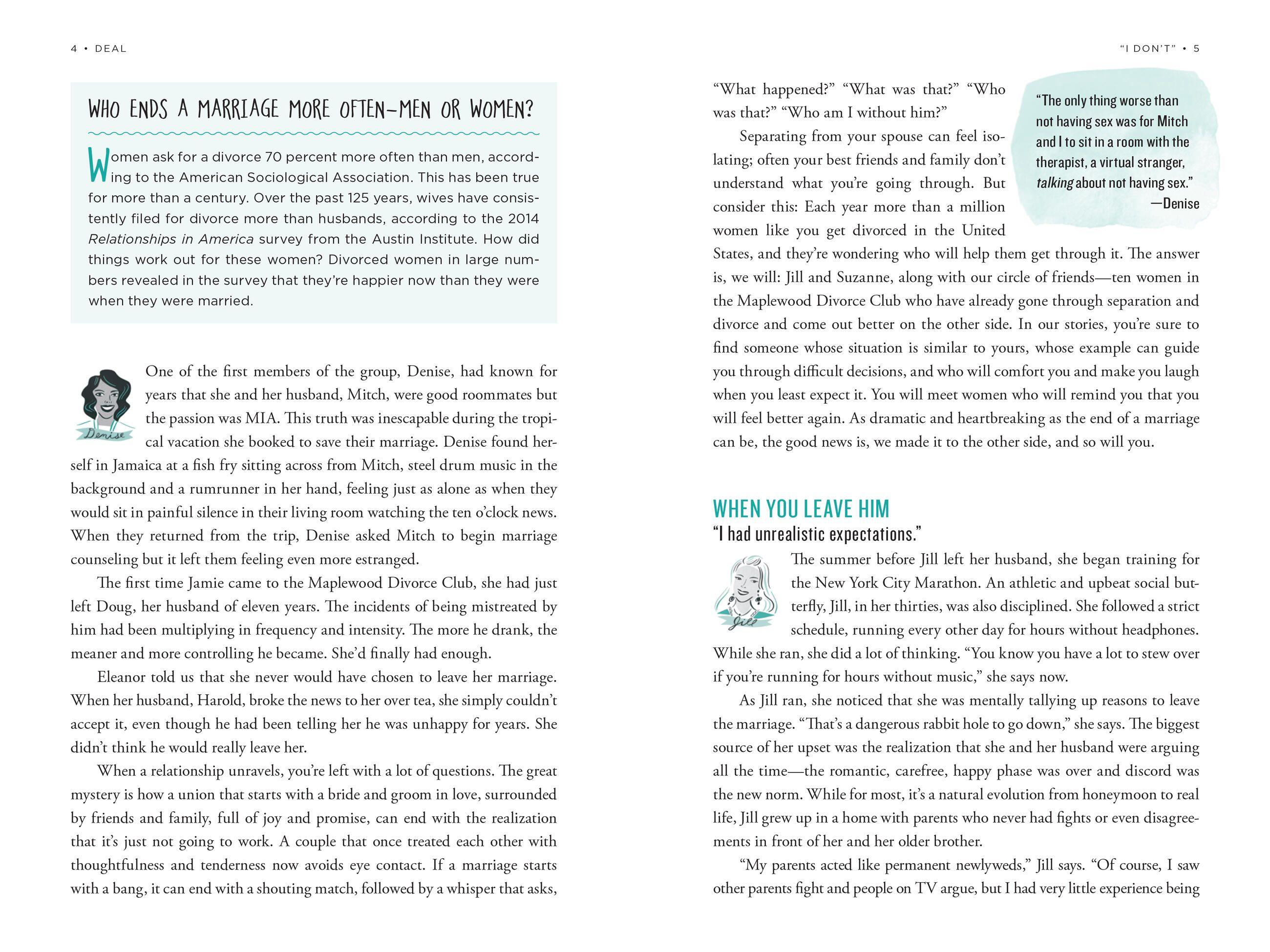 Beispielinhalt (Bild) The Optimist's Guide to Divorce