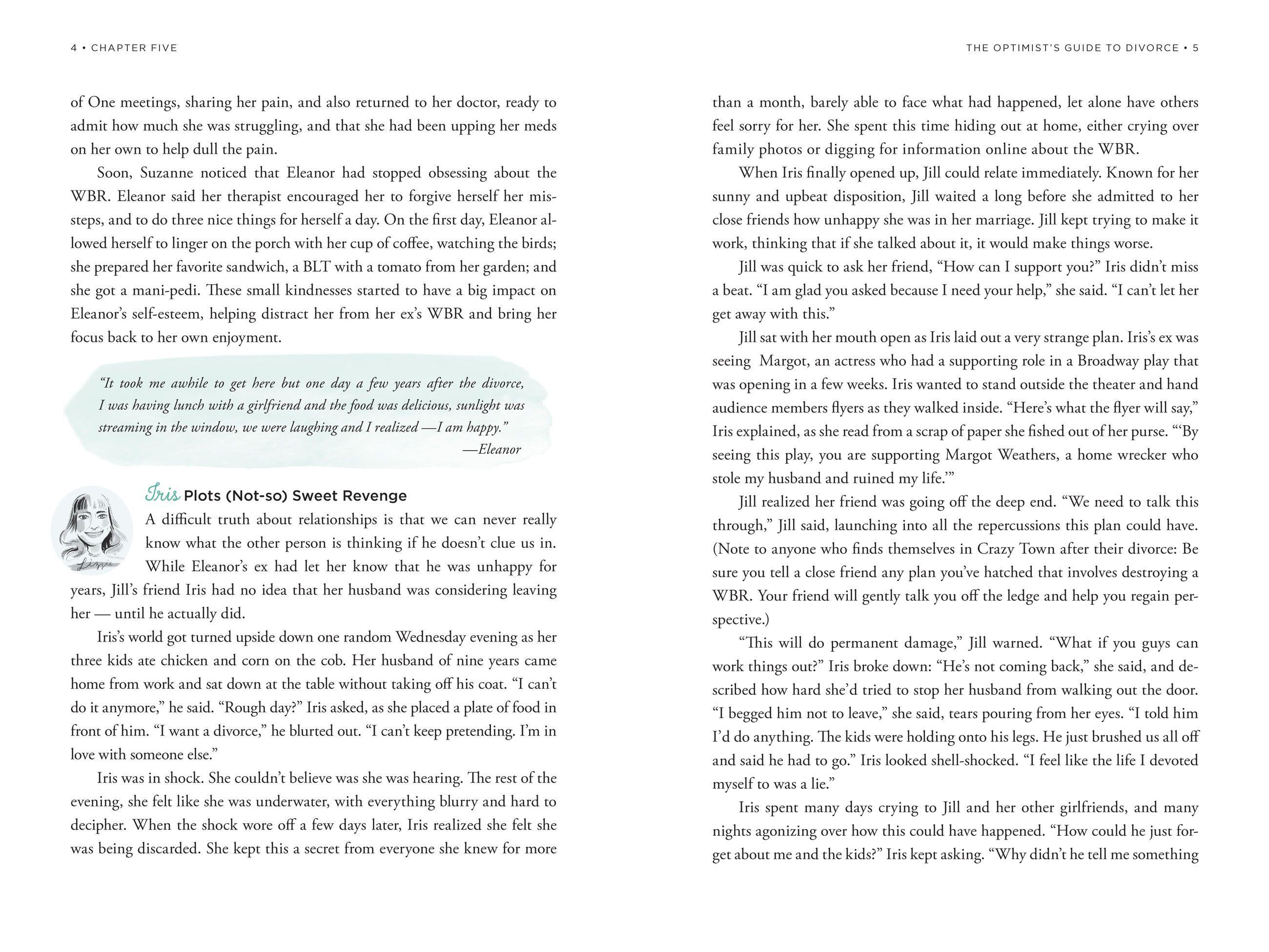 Beispielinhalt (Bild) The Optimist's Guide to Divorce