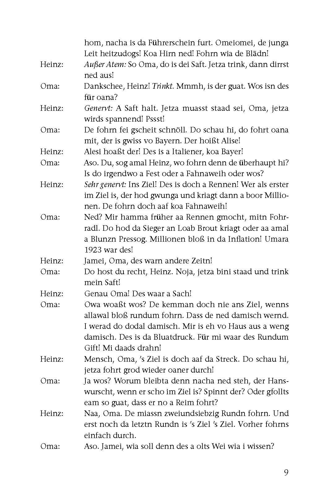 Beispielinhalt (Bild) Der Alltag is da Wahnsinn