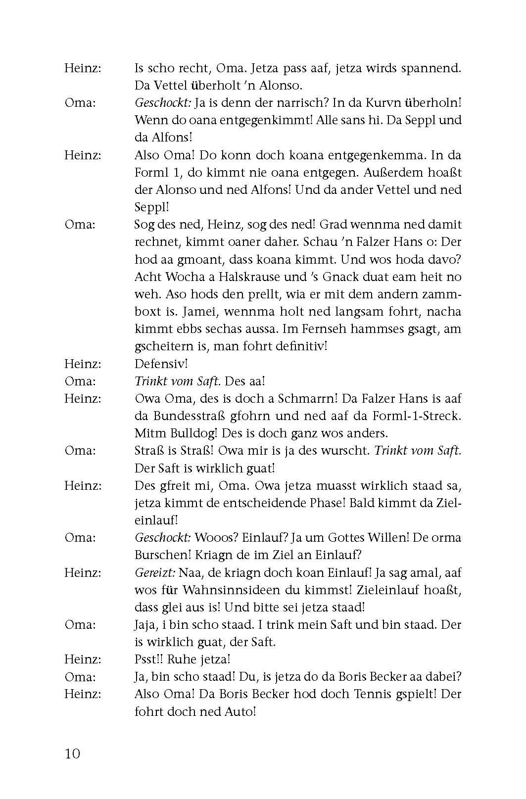 Beispielinhalt (Bild) Der Alltag is da Wahnsinn