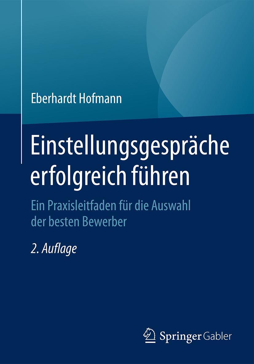 Vorderes Coverbild Einstellungsgespräche erfolgreich führen