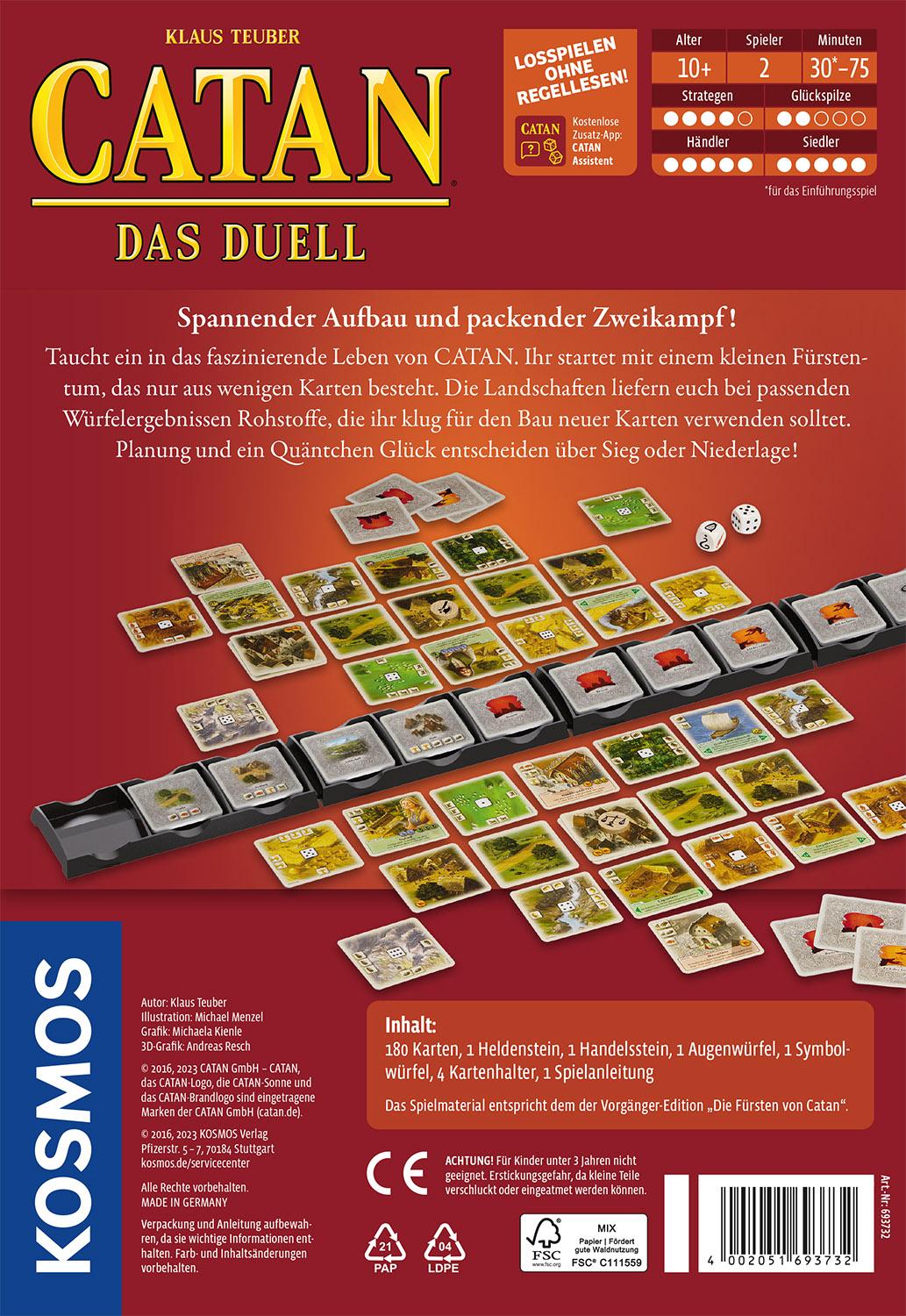 Beispielinhalt (Bild) Catan - Das Duell