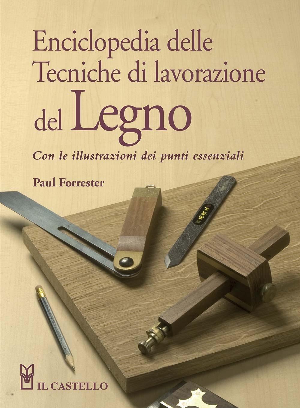 Vorderes Coverbild Enciclopedia delle tecniche di lavorazione del legno