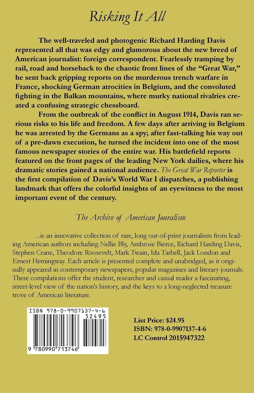 Rückseitencover The Great War Reporter