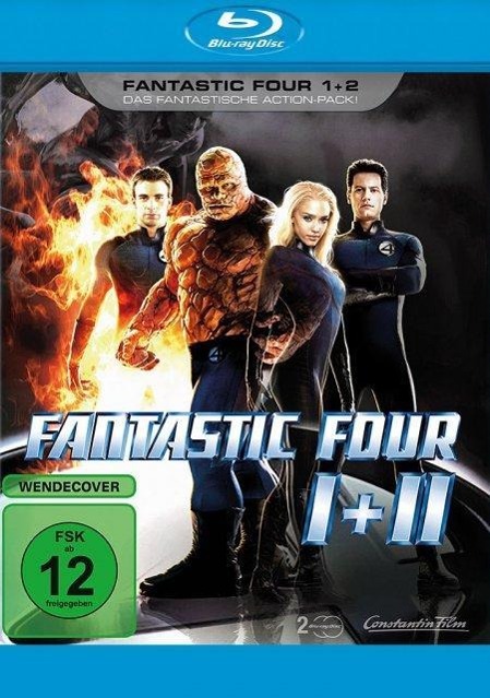 Vorderes Coverbild Fantastic Four I + II