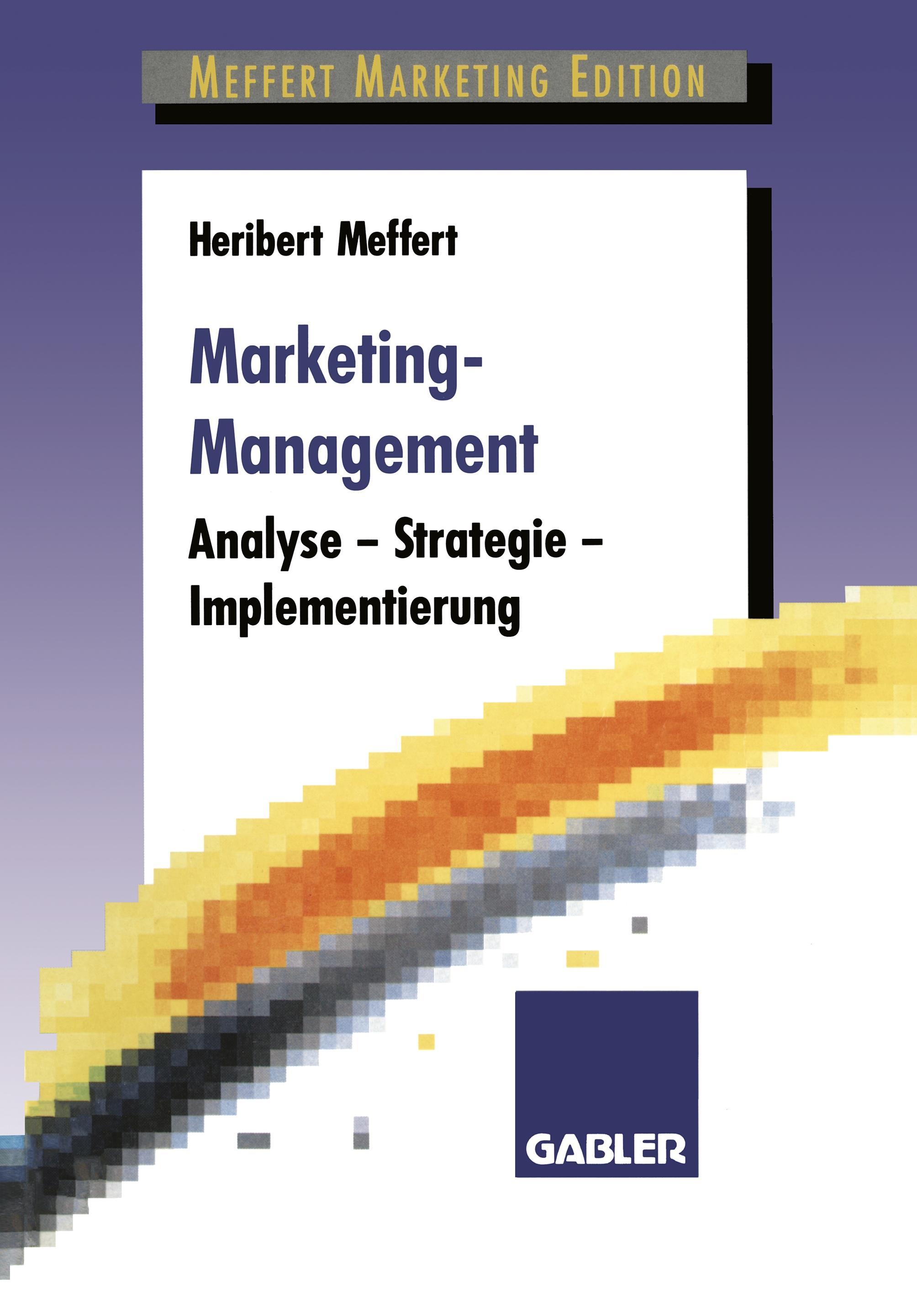 Vorderes Coverbild Marketing-Management