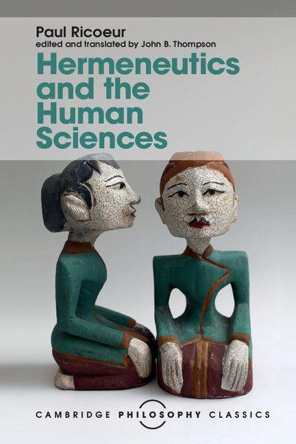 Vorderes Coverbild Hermeneutics and the Human Sciences