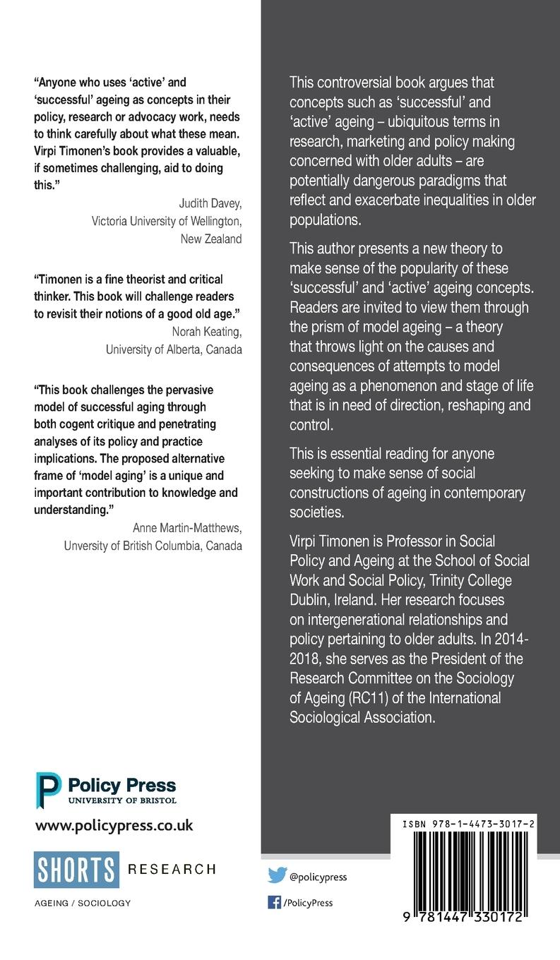 Rückseitencover Beyond successful and active ageing