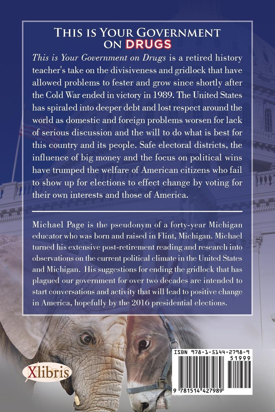 Rückseitencover This is Your Government on Drugs