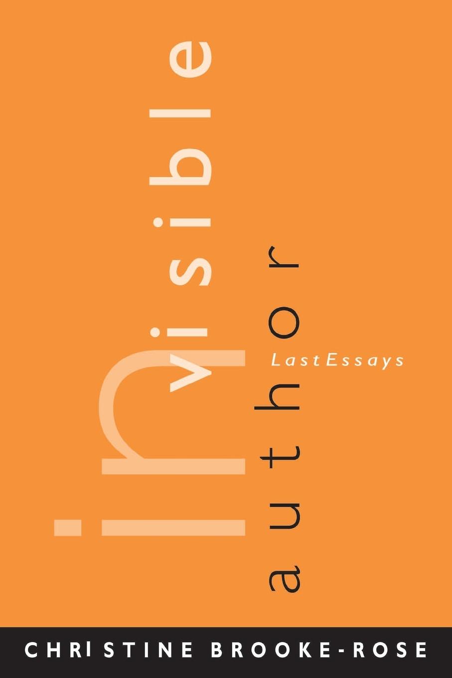 Vorderes Coverbild INVISIBLE AUTHOR