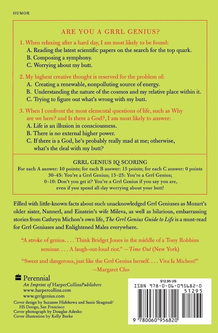 Rückseitencover The Grrl Genius Guide to Life