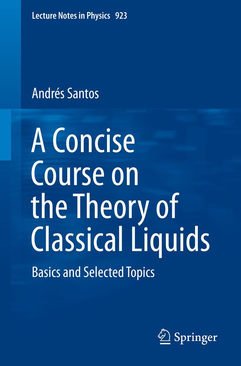 Vorderes Coverbild A Concise Course on the Theory of Classical Liquids