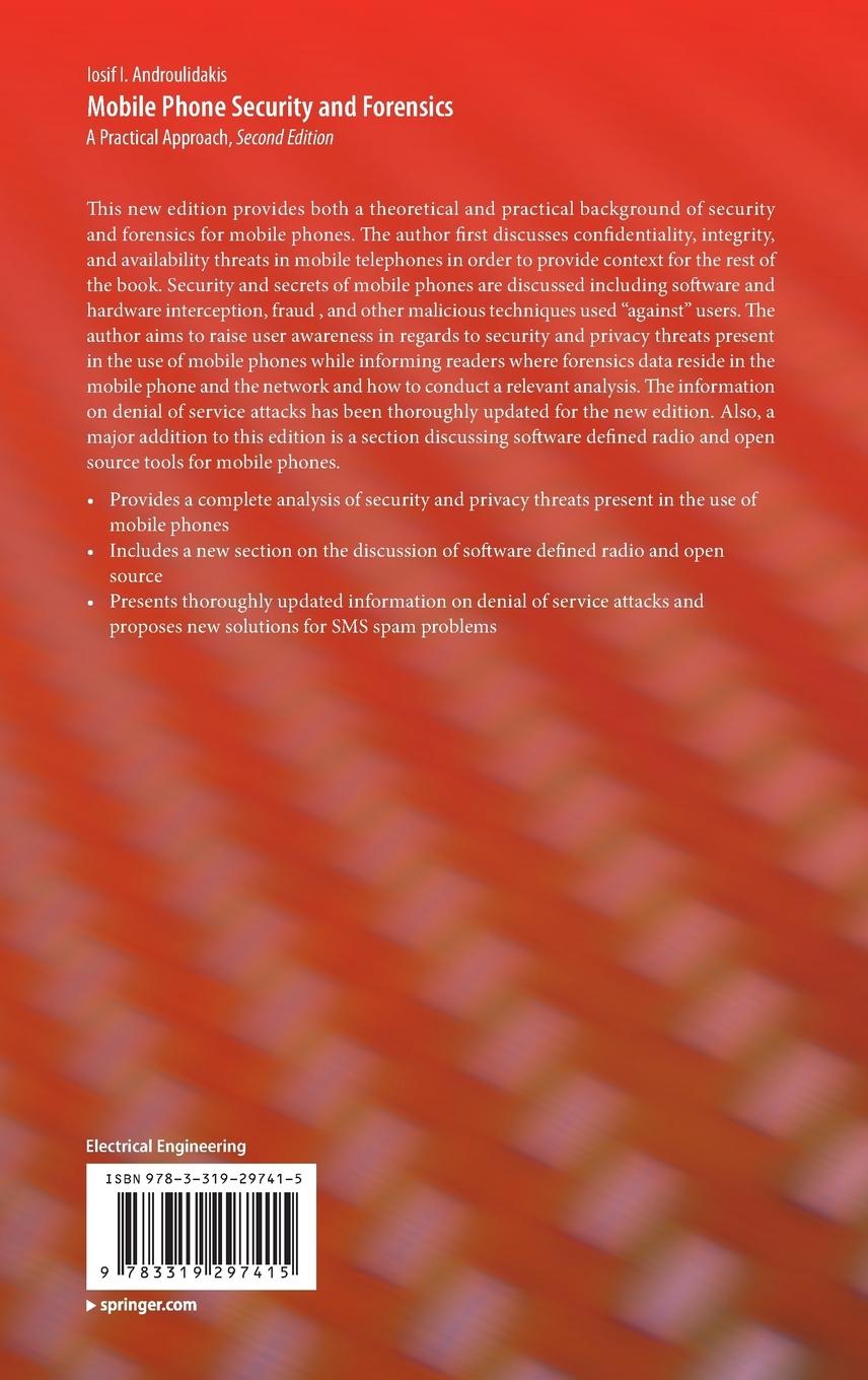Rückseitencover Mobile Phone Security and Forensics