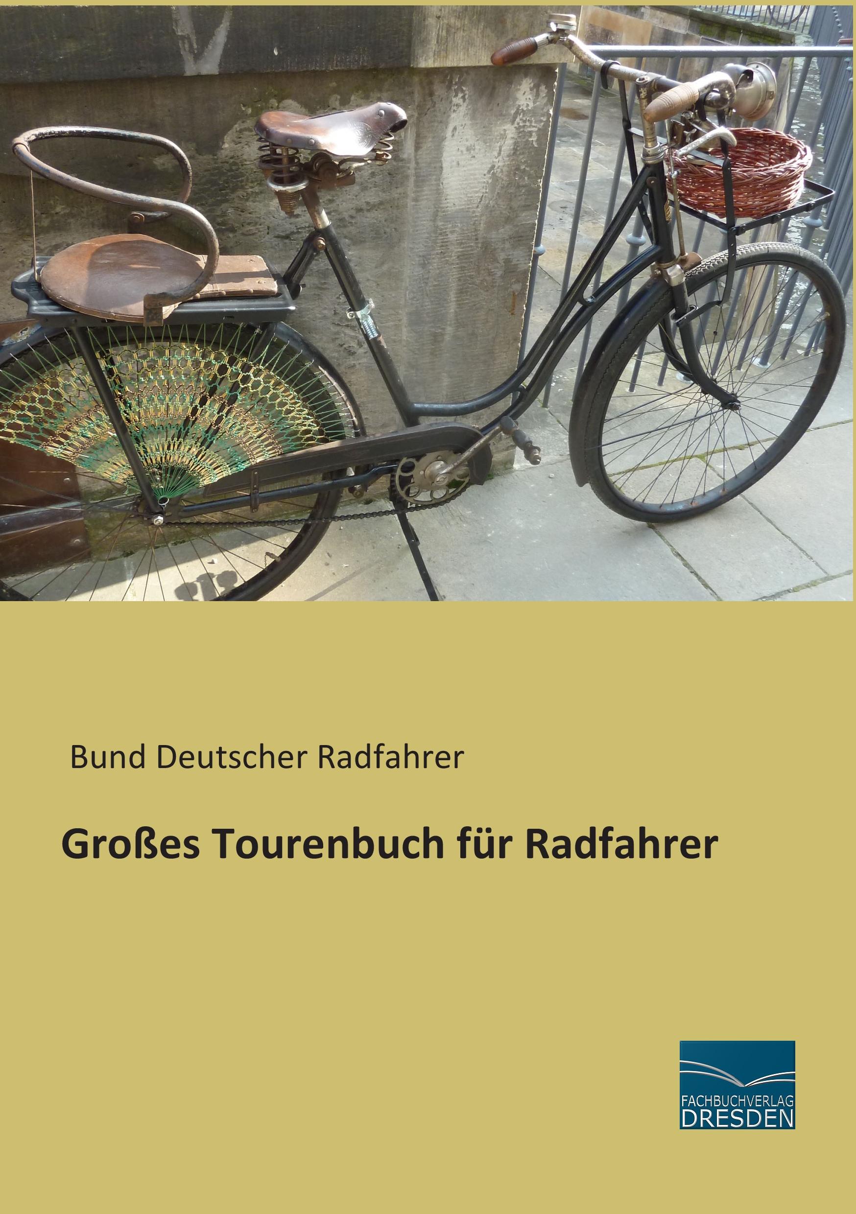 Vorderes Coverbild Großes Tourenbuch für Radfahrer