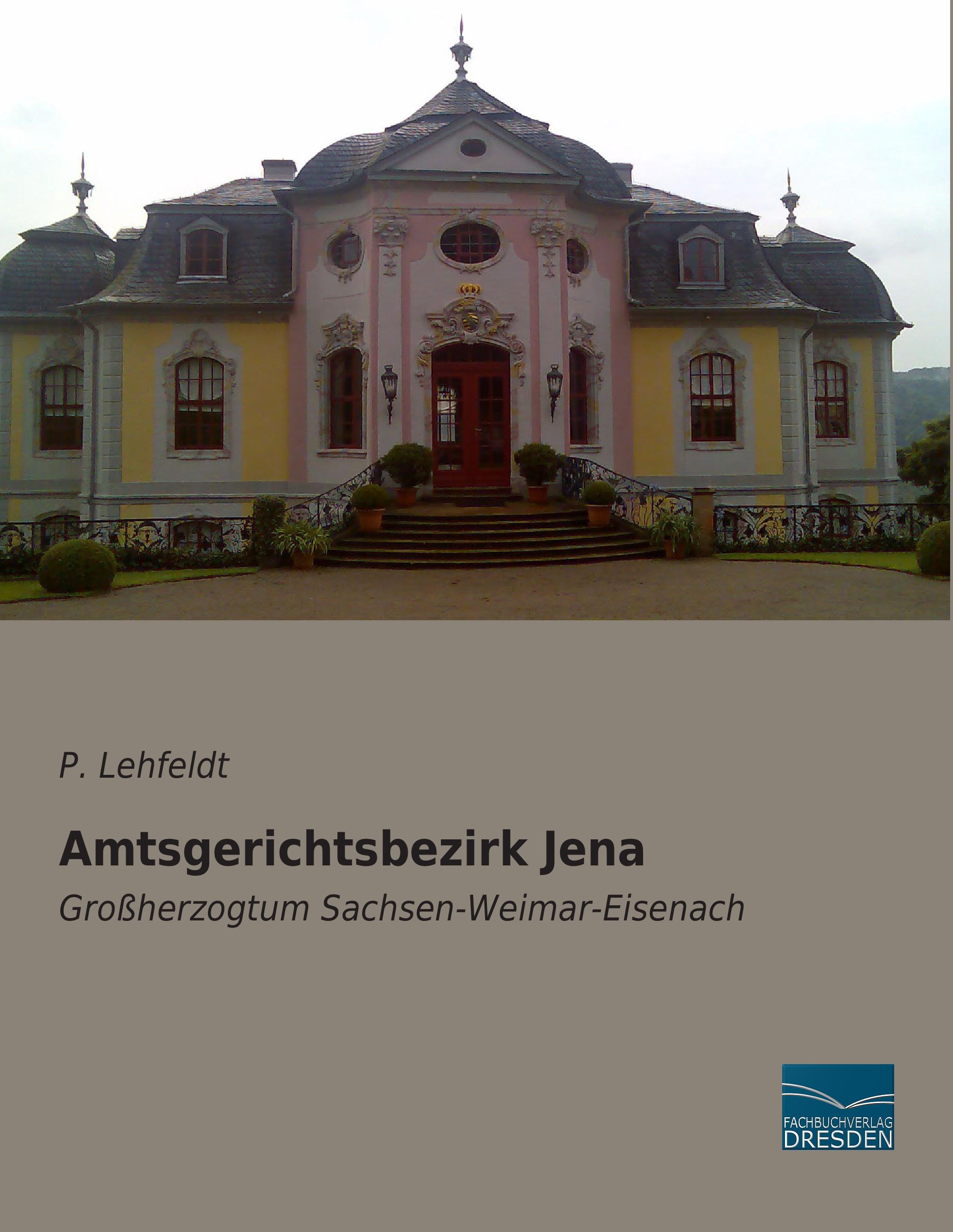 Vorderes Coverbild Amtsgerichtsbezirk Jena