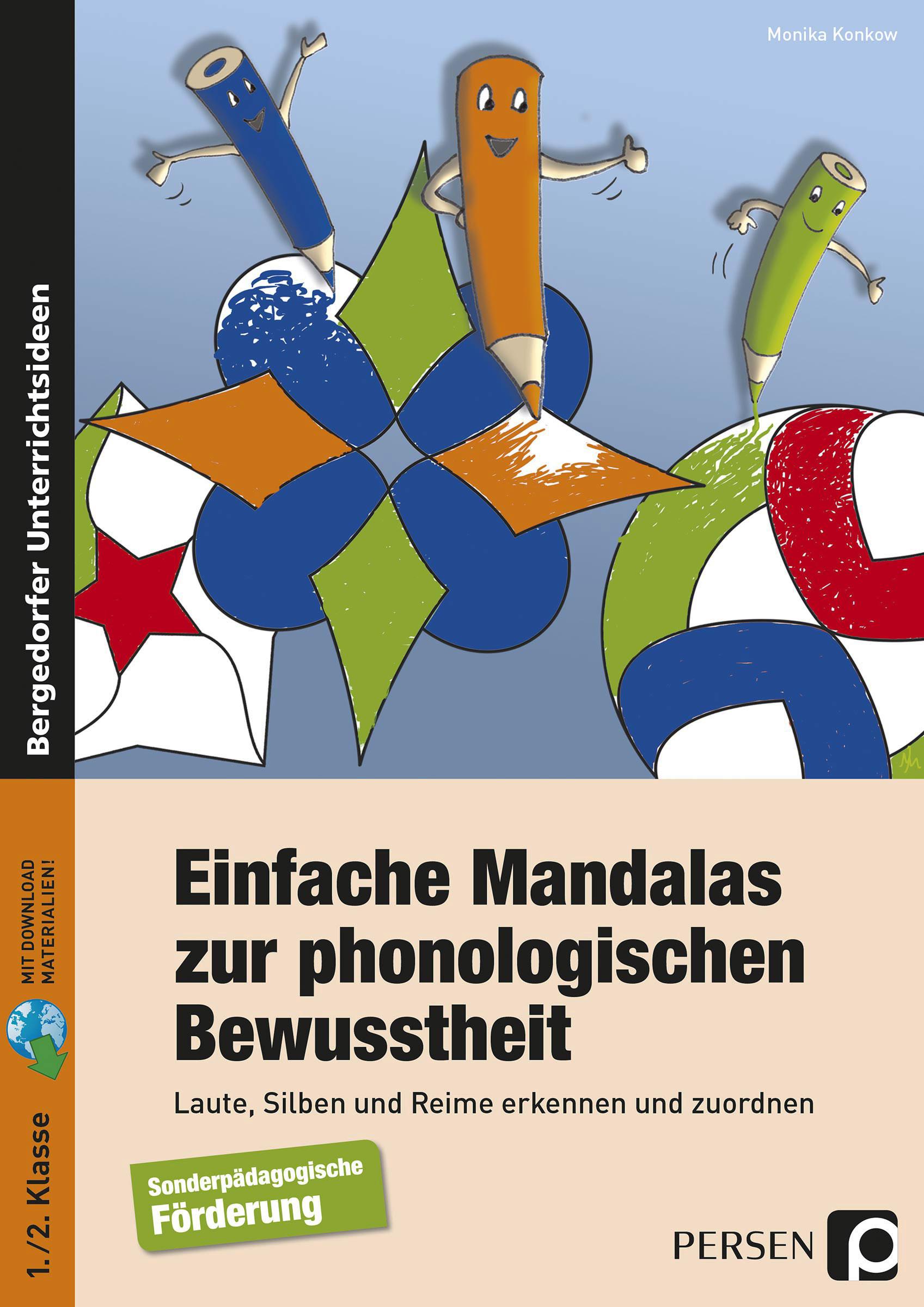 Vorderes Coverbild Einfache Mandalas zur phonologischen Bewusstheit