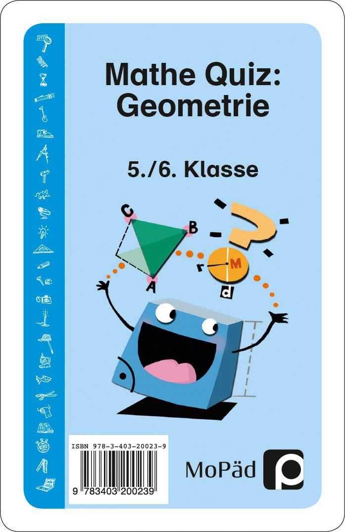Vorderes Coverbild Mathe-Quiz: Geometrie