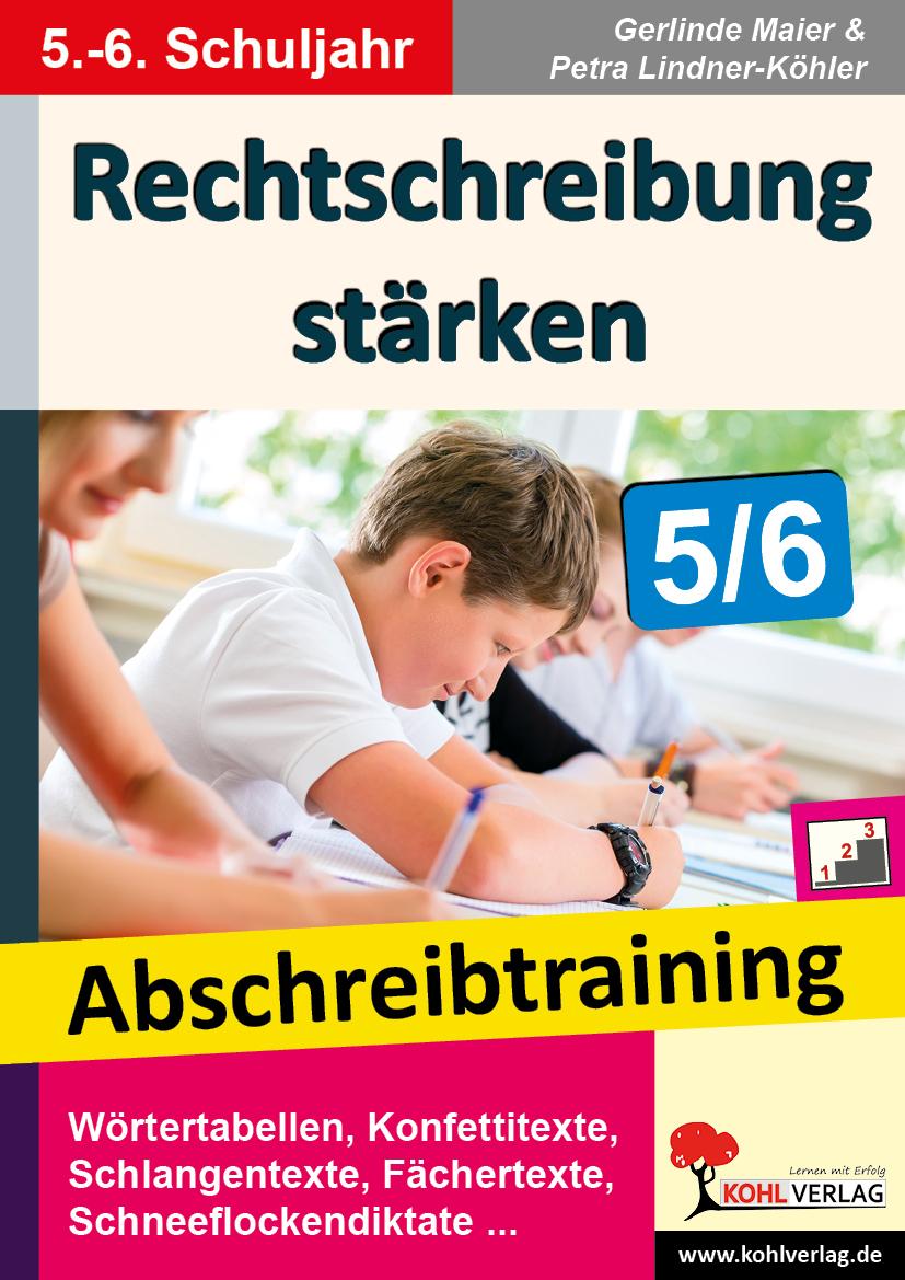 Vorderes Coverbild Rechtschreibung stärken / Klasse 5-6
