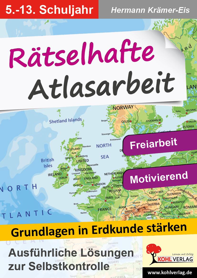 Vorderes Coverbild Rätselhafte Atlasarbeit