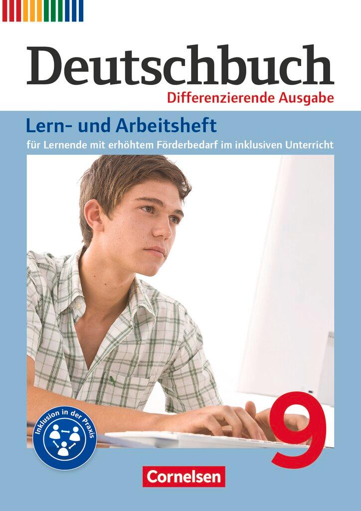 Vorderes Coverbild Deutschbuch 9. Schuljahr - Lern- und Arbeitsheft für Lernende mit erhöhtem Förderbedarf im inklusiven Unterricht. Zu allen differenzierenden Ausgaben