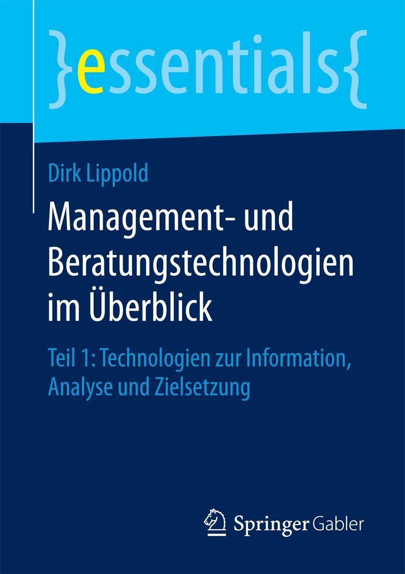 Vorderes Coverbild Management- und Beratungstechnologien im Überblick